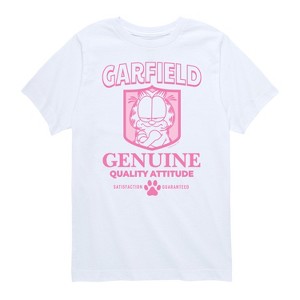 Boys' - Garfield - Attitude Short Sleeve Graphic T-Shirt - 1 of 4