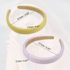 Unique Bargains Women's Anti Slip Fashion Pastoral Stripe Headbands 0.87" Wide 2 Pcs - 4 of 4