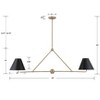 Crystorama Lighting Xavier 4 - Light Chandelier in  Vibrant Gold - 3 of 4