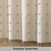Waterproof Modern Shower Curtain with Hooks, 72"W x 72"L (Pack of 1) - 3 of 4