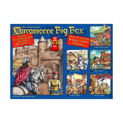 bovenste vertrouwen Zweet Carcassonne Big Box (3rd Edition) Board Game : Target
