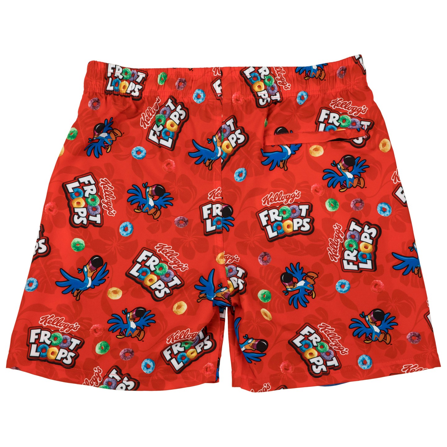 Froot Loops Mens Froot Loops Cereal 6" Inseam Lined Swim Trunks - XLarge (40-42) — фото 3
