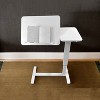 KTMBDW Mobile Adjustable Height Laptop Stand, PC Computer Portable Notebook Swivel Laptop Desk Rolling Table Desk Cart Tiltable with Wheels - 3 of 4