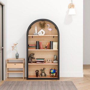 PAGED Kids Bookshelf Freestanding Shelves and Cube Organizer Modern Book Shelf with 6 Compartments for Living Room, Home Office - 1 of 4