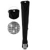 Allegra K Women's Chunky Heels Rhinestone Over the Knee High Boots - 3 of 4