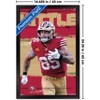 Trends International NFL San Francisco 49ers - George Kittle 25 Framed Wall Poster Prints - 3 of 4