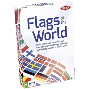 Tactic USA Tactic Games Flags of The World Family Card Game | For 2-6 Players - 1 of 4