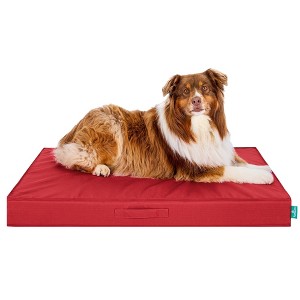 FurHaven Grid Indoor-Outdoor Cooling Memory Foam Deluxe Mattress for Dogs and Cats - 1 of 4