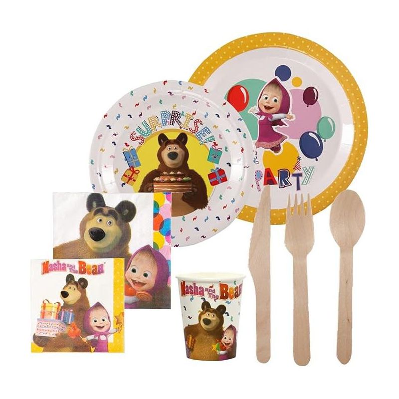 Mighty Mojo Masha and The Bear Party-In-A-Box Kit, 3 of 7