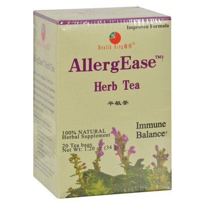 Health King Medicinal Teas AllergEase Herb Tea - 1 Box/20 Bags
