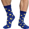 Duck Pattern Socks (Men's Sizes Adult Large) from the Sock Panda - 3 of 4