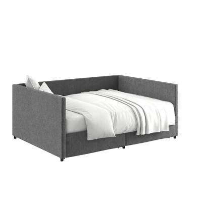 DHP Full Linen Daybed with Storage