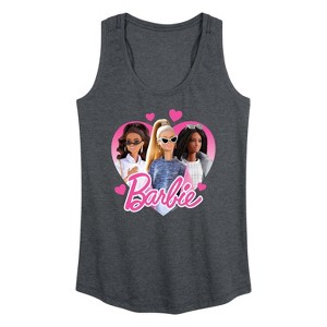Women's - Barbie - Valentine's Day Graphic Racerback Tank - 1 of 4