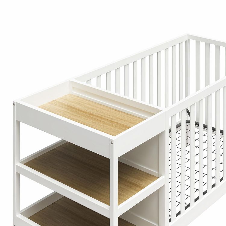 Baby Relax Ema 3-in-1 Convertible Crib & Changer Combo, 6 of 7