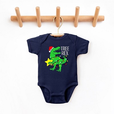 The Juniper Shop Tree Rex Baby Bodysuit