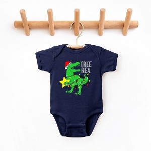 The Juniper Shop Tree Rex Baby Bodysuit - 1 of 3