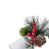 C&F Home Frosted Pine Cone Napkin Ring S/4 - 2 of 3