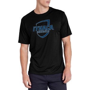 Men's Ithaca College Sport Active T-Shirt Primary Logo - 1 of 4