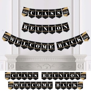 Big Dot of Happiness Reunited - School Class Reunion Party Bunting Banner - Party Decorations - Class Reunion Welcome Back - 1 of 4