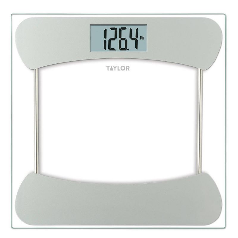 Digital Glass Scale with Stainless Steel Accents Clear - Taylor, 1 of 13