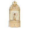 Roman LED Swirl Birdcage with Angel Christmas Decorative Figurine - image 3 of 4