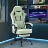 JIONJOY Ergonomic Gaming Chair with Footrest - High Back Lumbar Support, Adjustable Recline& Height, Swivel Computer Desk Chair - 3 of 4
