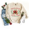 Simply Sage Market Women's Graphic Sweatshirt Coquette Mistletoe Social Club - 3 of 4