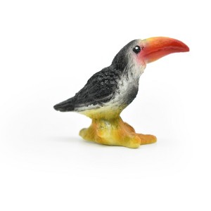 Toucan, Very Nice Rubber Bird, Hand Painted, Educational, Diorama, Realistic Figure, Lifelike, Replica, Toy, Kids, Gift,   2 Inches.     F624 B131 - 1 of 4