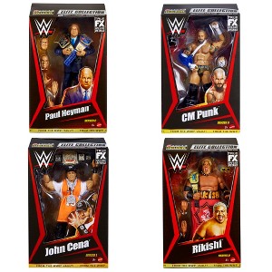 WWE From the Vault Ringside Exclusive Set of 4 Best of Series 1 Action Figures - 1 of 3