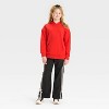Girls' French Terry Oversized Pullover Sweatshirt - art class™ - 3 of 3