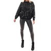 Women's Shimmer Season Sequin Sweater - SHE + SKY - 2 of 3