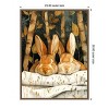Amanti Art Sleepy Bunny Forest by Justyna Jaszke Framed Canvas Wall Art - 3 of 4