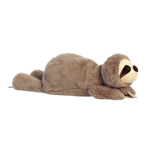 Aurora Large Sloth Snoozles Laid back Stuffed Animal Brown 18 Target