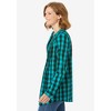 Woman Within Plus Size Layered-Look Tunic - 4 of 4