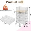 Makeup Cart Organizer with 4 Drawers, Large Floor Skincare Organizers, Vanity Storage - 2 of 4