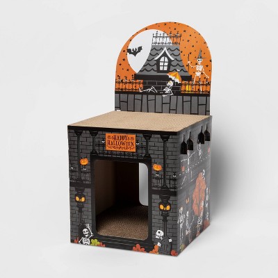 Photo 1 of Halloween Double Decker Skeleton Park Cat Scratcher - Hyde &#38; EEK! Boutique&#8482;