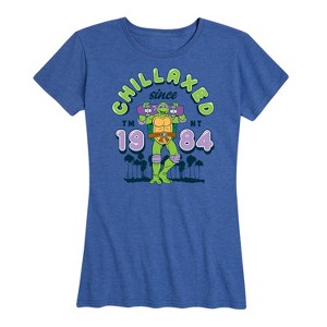 Women's - Teenage Mutant Ninja Turtles - Chillaxed Since 84 Short Sleeve Graphic T-Shirt - 1 of 4