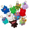 Fuggler Plush Clip-On Keyring - Munch Munch, Multi-Color - 3 of 4