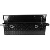 60 Inch Heavy Duty Aluminum Stripes Plated Tool Box Waterproof Storage Toolbox with Lock for RV ATV Trailer Truck - 3 of 4