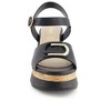 Andrea Women's Comfort Wedge Heeled Ankle Strap Sandals 66999 - 4 of 4