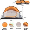 Vynxaria Portable Lightweight Waterproof Camping Tent for 2-3 People - 4 of 4