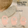 KeaBabies 8pk Organic Baby Bibs for Boy, Baby Drool Bib for Baby Boys and Girls, Newborn Teething Bibs - 4 of 4