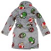 Seven Times Six Nintendo Boys' Super Mario Yoshi and Super Mushroom Kids Fleece Robe - 3 of 3