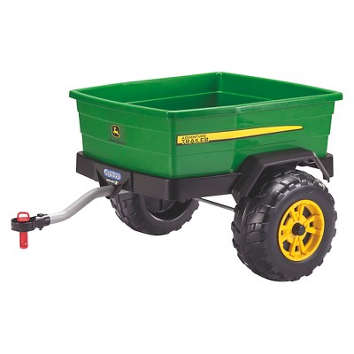 john deere power wheels trailer