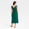 Women's Ruffle Lace Midi A-Line Dress - Universal Thread™ - 2 of 3