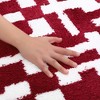REGALWOVEN Geometric Patterns Soft Absorbent Quick Dry Machine Washable Bath Mat 1 Pc - 3 of 4