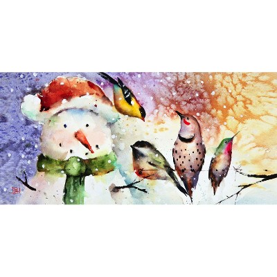 Evergreen Snowman and Friends Sassafras Switch Mat