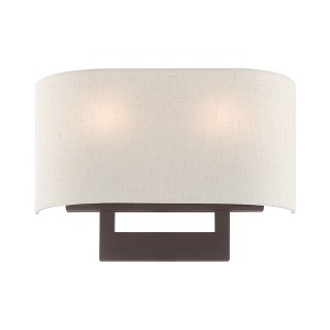 Livex Lighting Hayworth 2 - Light Wall Light in  Bronze - 1 of 1