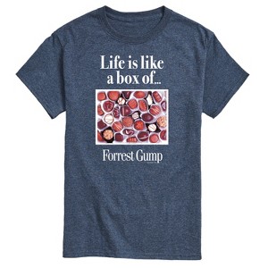 Men's - Forrest Gump - Life Is Like A Box Of Chocolates Short Sleeve Graphic T-Shirt - 1 of 4
