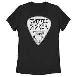 Women's Twisted Sister Guitar Pick Logo T-Shirt